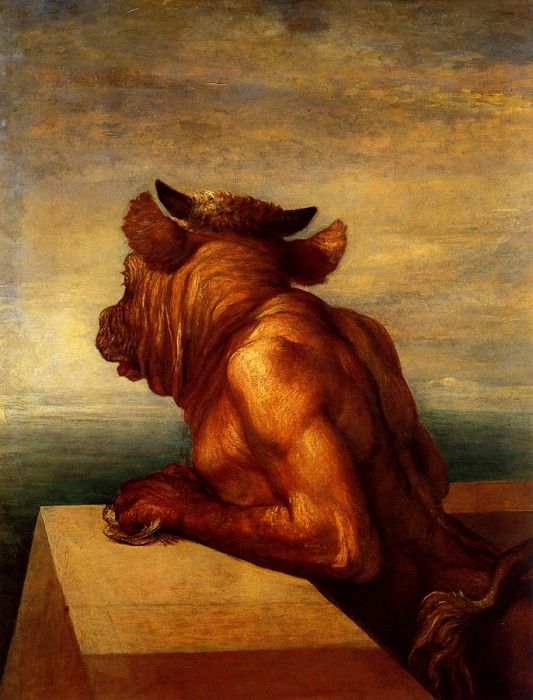 lrs-WattsGeorge Frederick-The Minotaur. ,  
