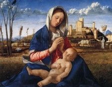 Bellini Giovanni The virgin and child. , 