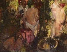 Brangwyn Sir Frank Suzanna And The Elders. Brangwyn, 