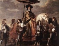 LE BRUN Charles Chancellor Seguier At The Entry Of Louis XIV Into Paris In 1660. ,  