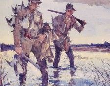 Two duck Hunters.   