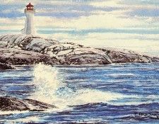 Peter Bresnen - Peggys Cove Lighthouse, De. Bresnen, 