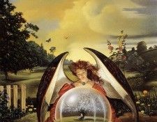 ma Sp7 David Bowers Angel with Bubble. , 