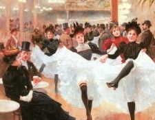 Beraud Jean Jeune Le Cafe De Paris.  