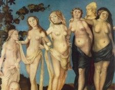 BALDUNG GRIEN Hans The Seven Ages Of Woman.  Grien, 