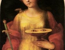 BECCAFUMI Domenico St Lucy. , 