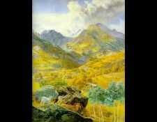 The Val d Aosta 1858 88x68cm. , 