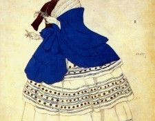 bakst the-carnival estrella 1910. , 