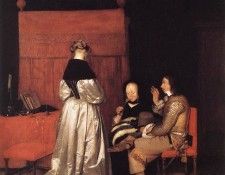 brothel. Borch,  