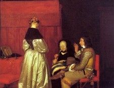 TER BORCH PATERNAL ADVICE, RM AMSTERDAM. Borch,  