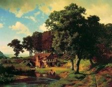 A Rustic Mill. , 