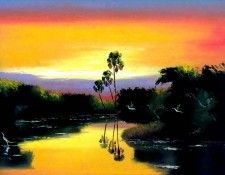 hezekiah baker-illustrated landscapes csg010. , 