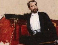 Boldini Giovanni L-UOMO DALLO SPARTO--A PORTRAIT OF JOHN SINGER SARGENT. Boldini, 