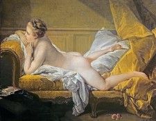    [Nude on sofa (Reclining Nude) (Miss OMurphy)] 1752. , 