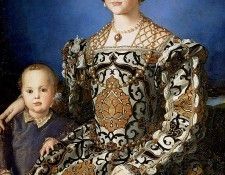 Bronzino Eleanora di Toledo and Ferdinando deMedici, ca 154. , 