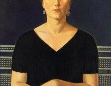Biriukova, Yulia - Portrait of Mrs Carl Schaefer (end. , 
