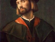 MORETTO da Brescia Portrait Of A Man. ,  