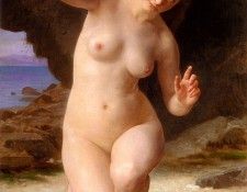 WilliamBouguereau FemmeAuCoquillage 1885Large. ,  