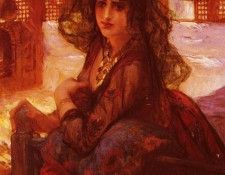 Bridgman Frederick Arthur Harem Girl. ,  