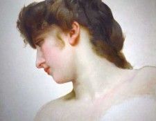 WilliamBouguereau EtudedetetedeFemmeBlondeprofil 1898Large. ,  