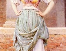 Blaas Eugene de An Affectionate Glance. Blaas,  