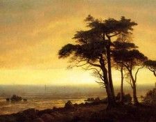 Bierstadt Albert California Coast. , 