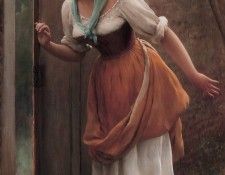 Blaas Eugen von The Eavesdropper. Blaas,  