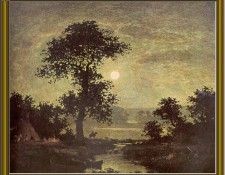 Ralph A Blakelock-Moonlight(-1885) Po Amp 048. Blakelock,  