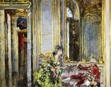 A Friend of the Marquis 1875. Boldini, 