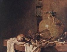 BEYEREN Abraham van The Breakfast. Beyeren,  