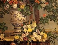 Bazille Frederic Flowers. , 