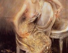 Portrait of Rita de Acosta Lydig 1911. Boldini, 