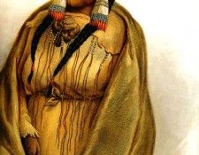 Tna 0028 Woman of the Cree-Tribe KarlBodmer, 1832 sqs. , 