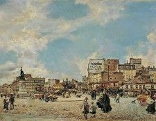 Place Clichy 1874. Boldini, 