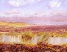 Brett John A View Of Whitby From The Moors. , 