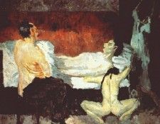 beckmann large death scene 1906. , 
