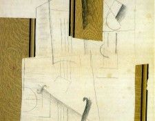 Braque Still life BACH, 1912, Kunstmuseum Basel. , 