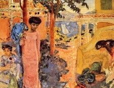 Pierre Bonnard - Femme au Perroquet, De. , 
