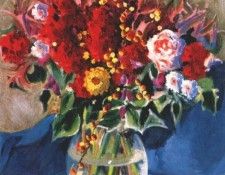 bennett still life with flowers 1989. , 