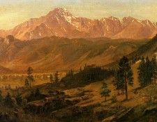 Bierstadt Albert Pikes Peak. , 