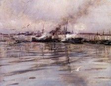 View of Venice 1895. Boldini, 