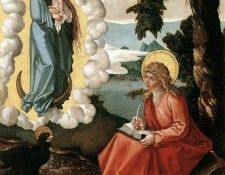 BALDUNG GRIEN Hans St John At Patmos.  Grien, 