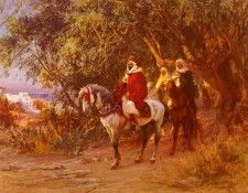 Bridgman Frederick Arthur The Return. ,  