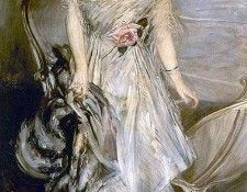 Mrs Leeds the later Princess Anastasia of Greece and Denmark 1914. Boldini, 