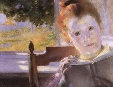 Matinee d ete 1886. Besnard  