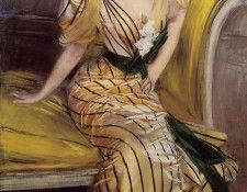 Portrait of Madame Josephina Alvear de Errazuriz 1892. Boldini, 