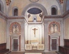 Brunelleschi Old Sacristy. , 