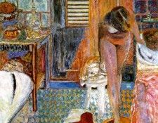 Bonnard La toilette, ca 1932, 120 x 118 cm, Private. , 