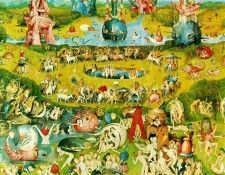 Bosch Lustarnas tradgard Central panel, Garden of Earthly D. , 