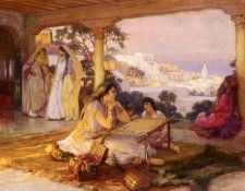 Bridgman Frederick Arthur An Eastern Veranda. ,  